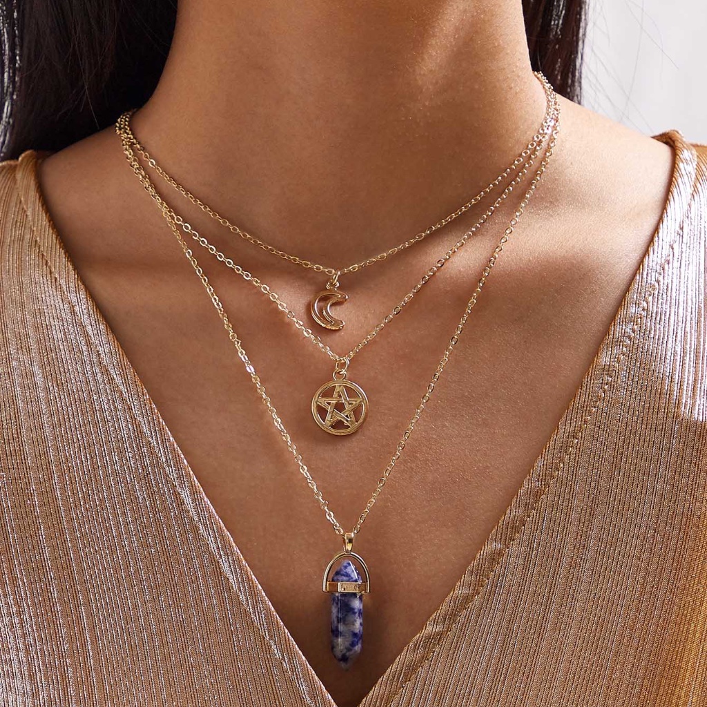 Gold Star Gold Necklace